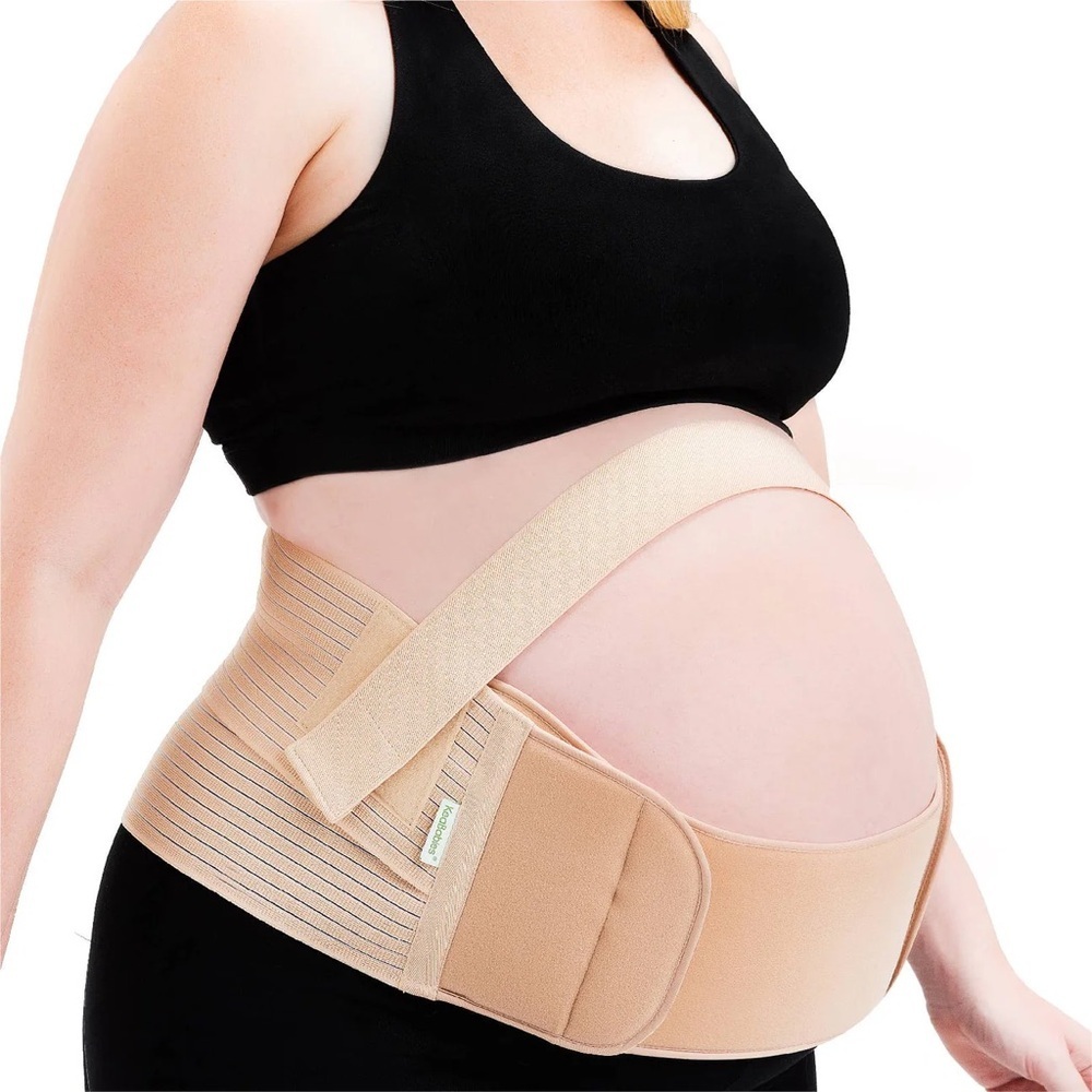 KEABABIES Nurture Maternity Support Belt For Pregnancy Nude NEW - Picture 7 of 8